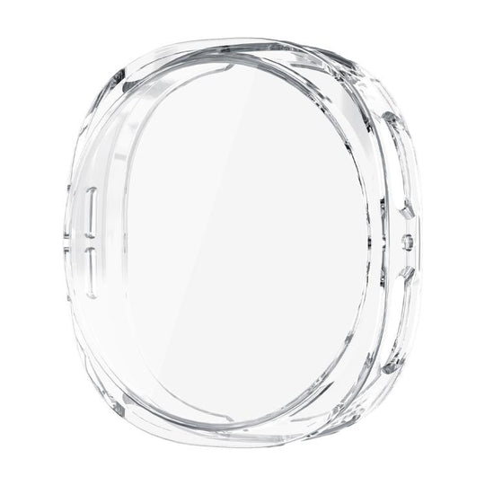 For Galaxy Watch9 / 8 44mm ENKAY Hat-Prince Full Coverage Electroplated Soft TPU Case with Screen Protection(Transparent)
