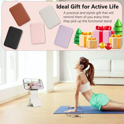 Magnetic MagSafe Tripod Holder(White) - Desktop Holder by buy2fix | Online Shopping UK | buy2fix