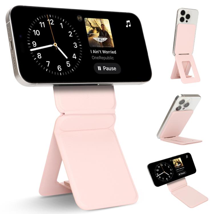 Magnetic MagSafe Tripod Holder(Pink) - Desktop Holder by buy2fix | Online Shopping UK | buy2fix