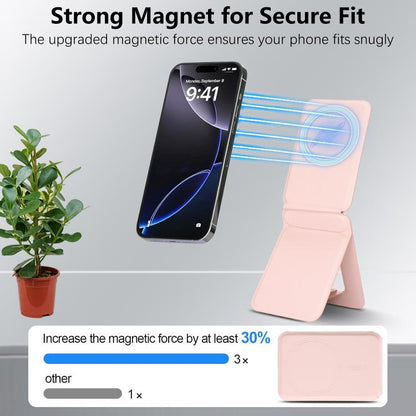 Magnetic MagSafe Tripod Holder(Pink) - Desktop Holder by buy2fix | Online Shopping UK | buy2fix