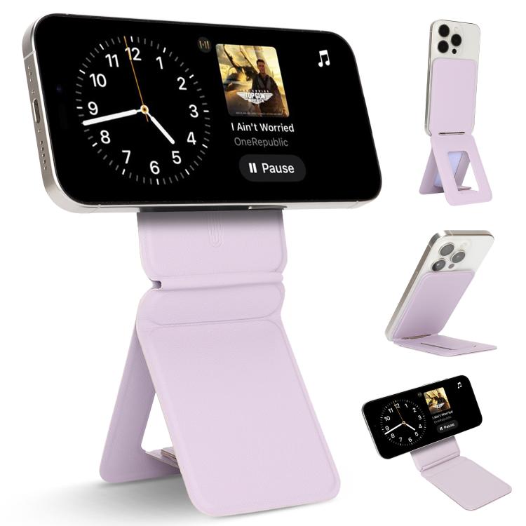 Magnetic MagSafe Tripod Holder(Purple) - Desktop Holder by buy2fix | Online Shopping UK | buy2fix