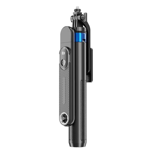 P515 Portable Retractable Four-Legs Phone Stand Selfie Stick with Bluetooth Remote Control - Selfie Sticks by buy2fix | Online Shopping UK | buy2fix