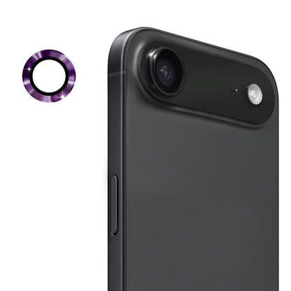For iPhone 17 Air ENKAY 9H Rear Lens Aluminium Alloy Tempered Glass Film(Dark Purple) - iPhone 17 Air Tempered Glass by ENKAY | Online Shopping UK | buy2fix