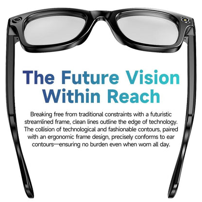 W610 Smart Glasses, Support AI Photo Recognition / AI Smart Translation / Bluetooth Call(White) - Smart Glasses by buy2fix | Online Shopping UK | buy2fix