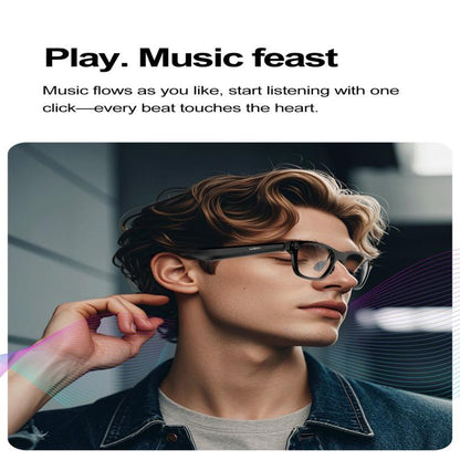 S336 Smart Glasses, Support AI Object Recognition / AI Conversations / Voice Call(Black) - Smart Glasses by buy2fix | Online Shopping UK | buy2fix