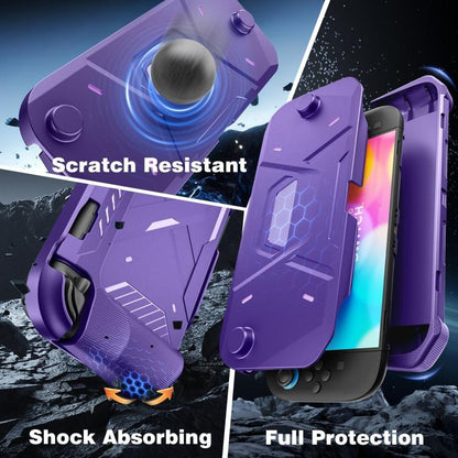 For Nintendo Switch 2 Game Console Mecha Style TPU Protective Case(White) - Cases by buy2fix | Online Shopping UK | buy2fix