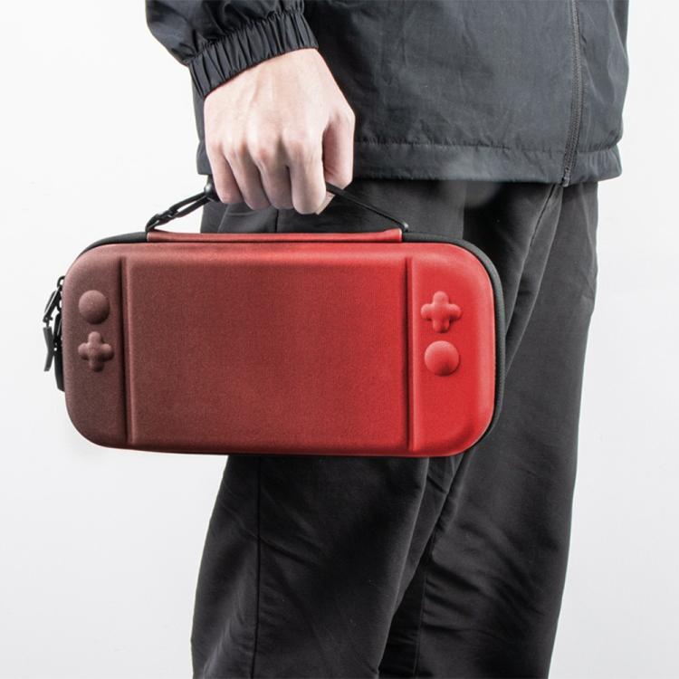 For Nintendo Switch 2 Portable Game Console Hard Case Storage Protective Bag(Black Red Gradient) - Bags by buy2fix | Online Shopping UK | buy2fix