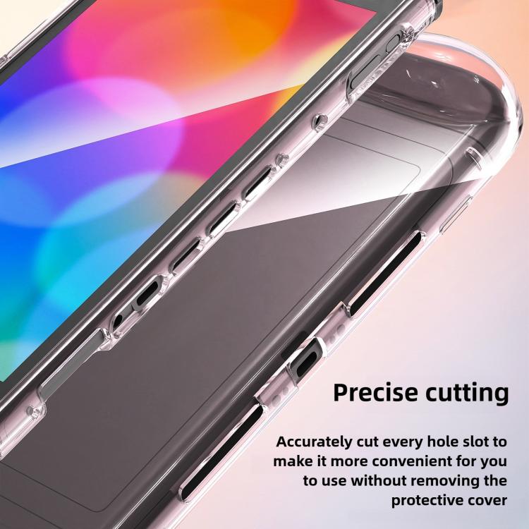 For Nintendo Switch 2 Game Consoles Transparent TPU Protective Case(Translucent Purple) - Cases by buy2fix | Online Shopping UK | buy2fix