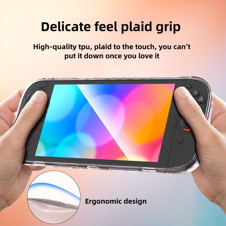 For Nintendo Switch 2 Game Consoles Transparent TPU Protective Case(Translucent Purple) - Cases by buy2fix | Online Shopping UK | buy2fix