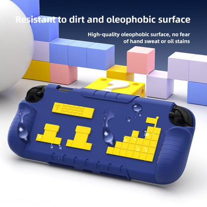 For Nintendo Switch 2 Game Console Anti-Slip And Anti-Drop Liquid Silicone Protective Case(Pink Purple) - Cases by buy2fix | Online Shopping UK | buy2fix