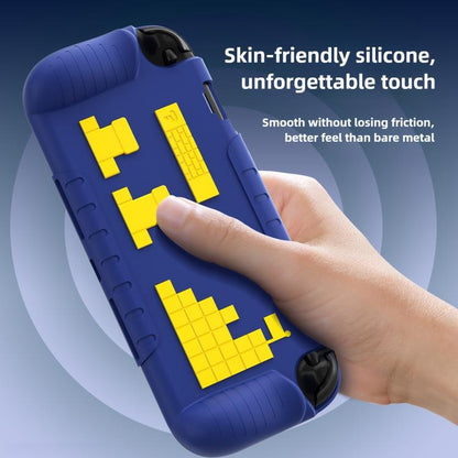 For Nintendo Switch 2 Game Console Anti-Slip And Anti-Drop Liquid Silicone Protective Case(Red White) - Cases by buy2fix | Online Shopping UK | buy2fix