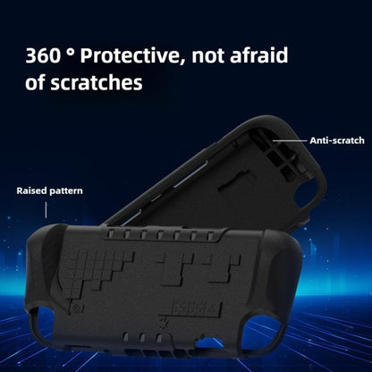 For Nintendo Switch 2 Game Console Anti-Slip And Anti-Drop Liquid EVA Protective Case(Black) - Cases by buy2fix | Online Shopping UK | buy2fix