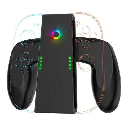 For Nintendo Switch 2 Left And Right Handle Multi-Function Rechargeable Grips - Charger & Power by buy2fix | Online Shopping UK | buy2fix
