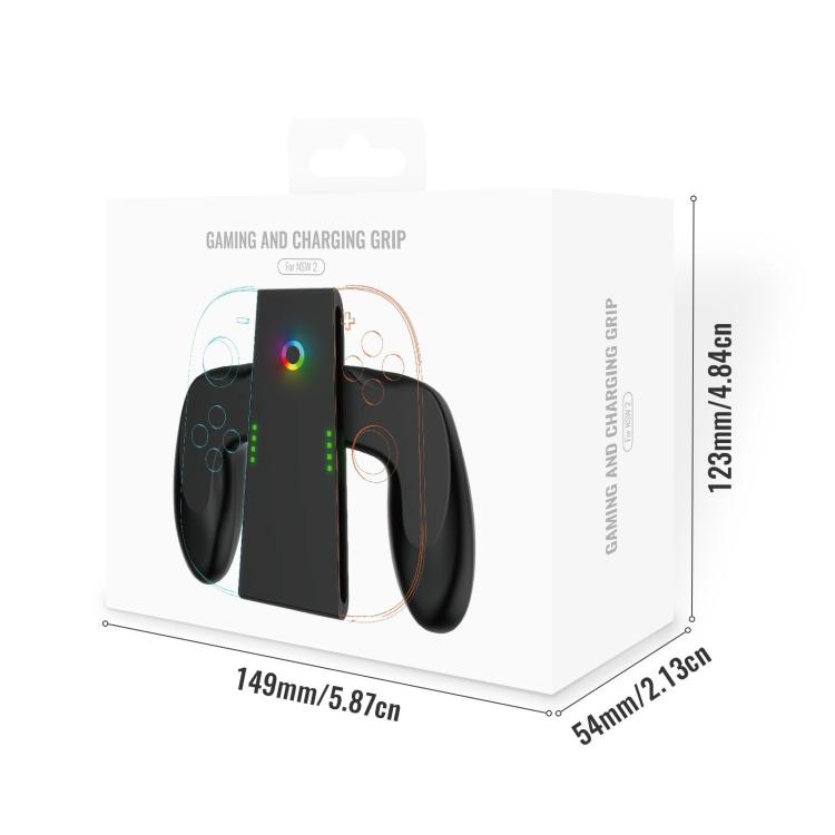 For Nintendo Switch 2 Left And Right Handle Multi-Function Rechargeable Grips - Charger & Power by buy2fix | Online Shopping UK | buy2fix