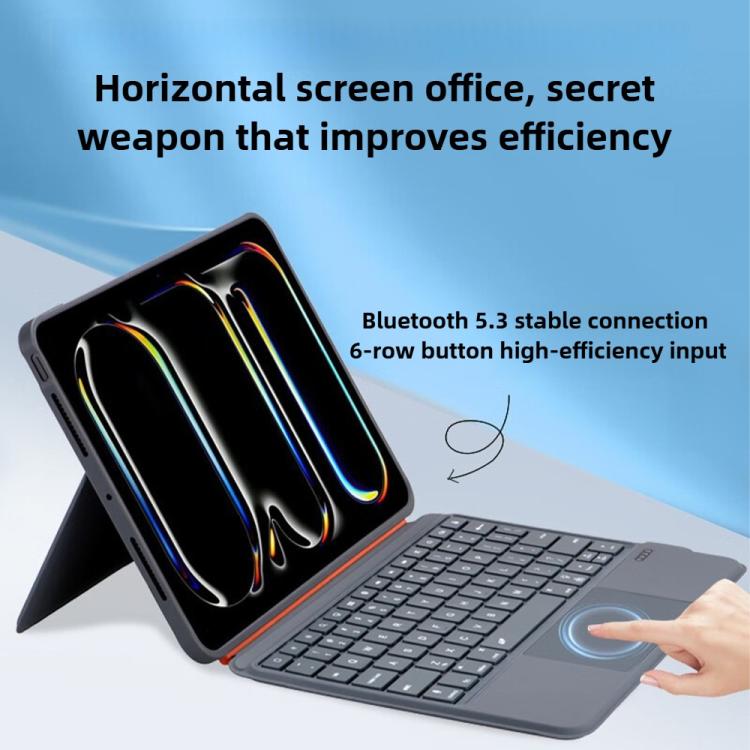 For iPad Pro 13 2024 Magnetic Split Wonderful Control Keyboard Tablet Case - For iPad Pro by buy2fix | Online Shopping UK | buy2fix