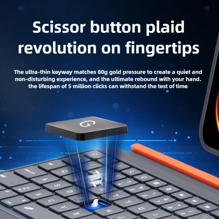 For iPad Air 13 2025 Magnetic Split Wonderful Control Keyboard Tablet Case - For iPad Air by buy2fix | Online Shopping UK | buy2fix