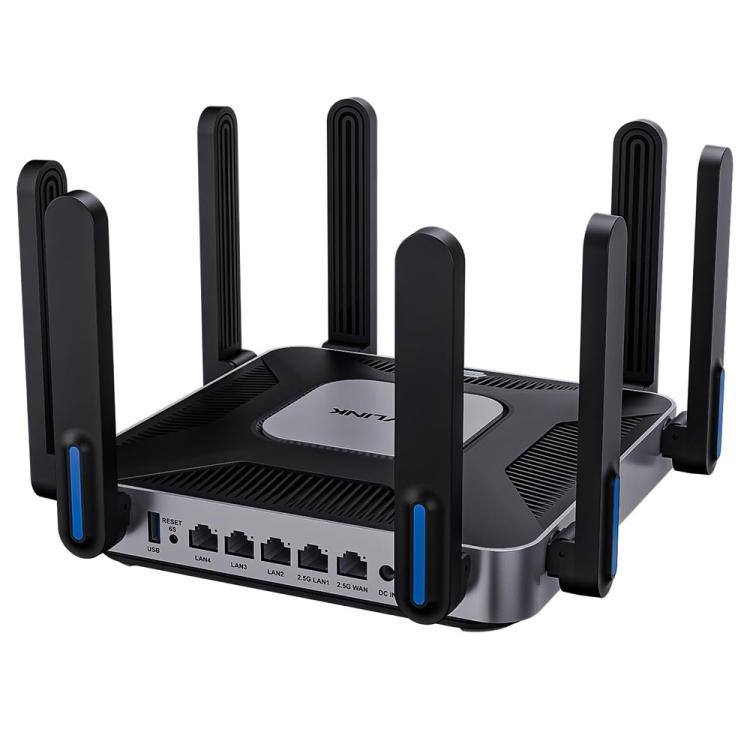 WAVLINK WN592AX6 2.5G Multi Gig Port Quad Core CPU AX6000 Dual Band WiFi 6 Router, Plug:UK Plug - Wireless Routers by WAVLINK | Online Shopping UK | buy2fix