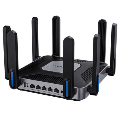 WAVLINK WN592AX6 2.5G Multi Gig Port Quad Core CPU AX6000 Dual Band WiFi 6 Router, Plug:UK Plug - Wireless Routers by WAVLINK | Online Shopping UK | buy2fix