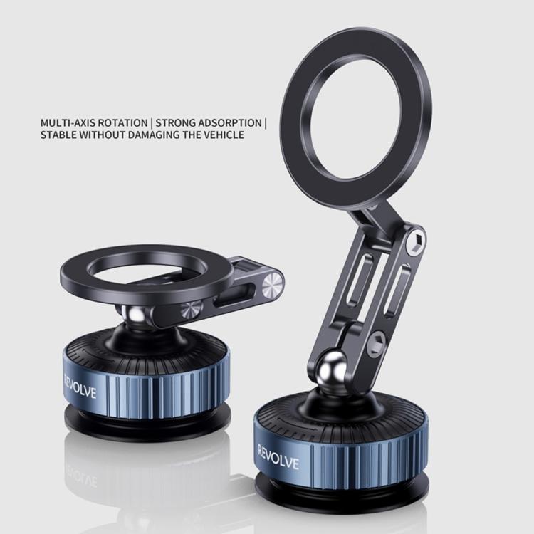 Z25 Vacuum Suction Magnetic Mount Bracket Foldable Car Phone Holder - Universal Car Holders by buy2fix | Online Shopping UK | buy2fix