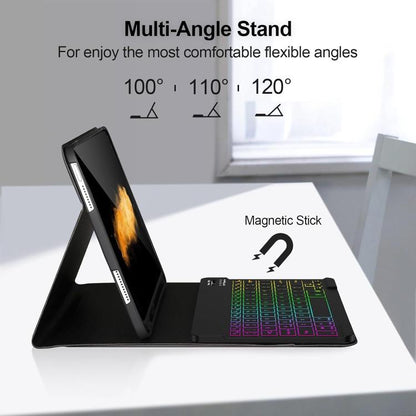 For iPad Air 11 2024 / 2025 Magnetic Bluetooth Color Keyboard Case(Lavender Purple) - For iPad Air by buy2fix | Online Shopping UK | buy2fix