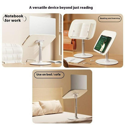 R30 Children Books Tablets Laptops Desktop Holder Adjustable Wooden Board Reading Stand - Laptop Stand by buy2fix | Online Shopping UK | buy2fix