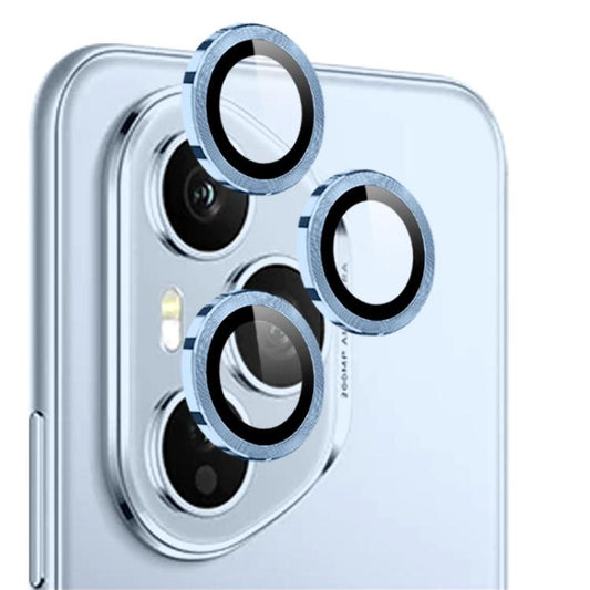 For Honor 400 Pro Global 160.8mm NORTHJO Camera Lens Protector CD Metal Ring Tempered Glass Film(Blue) - Honor Tempered Glass by NORTHJO | Online Shopping UK | buy2fix
