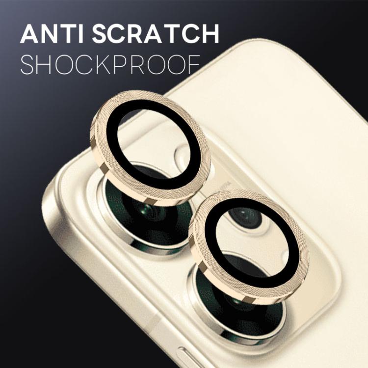 For OPPO Reno14 Global NORTHJO Camera Lens Protector CD Metal Ring Tempered Glass Film(Gold) - OPPO Tempered Glass by NORTHJO | Online Shopping UK | buy2fix
