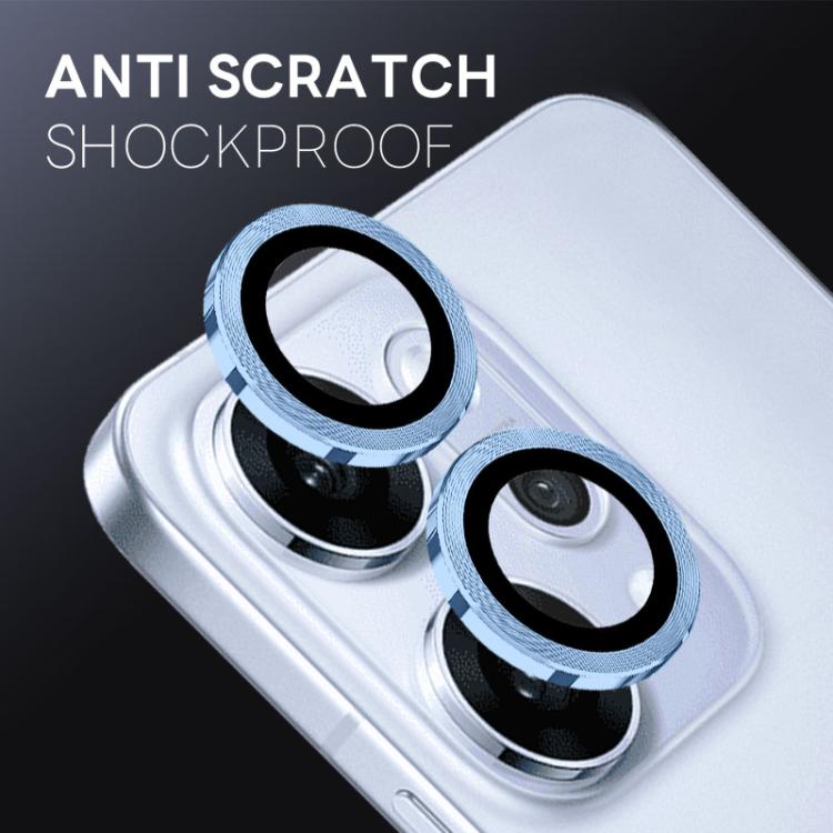 For OPPO Reno14 Pro Global NORTHJO Camera Lens Protector CD Metal Ring Tempered Glass Film(Blue) - OPPO Tempered Glass by NORTHJO | Online Shopping UK | buy2fix