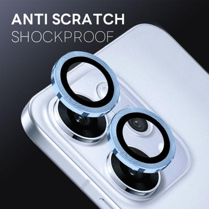 For OPPO Reno14 Pro Global NORTHJO Camera Lens Protector CD Metal Ring Tempered Glass Film(Blue) - OPPO Tempered Glass by NORTHJO | Online Shopping UK | buy2fix