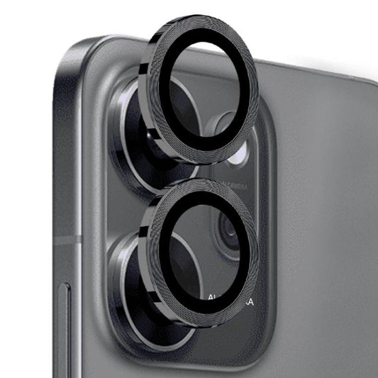 For OPPO Reno14 F 5G NORTHJO Camera Lens Protector CD Metal Ring Tempered Glass Film(Black) - Reno14 F Tempered Glass by NORTHJO | Online Shopping UK | buy2fix