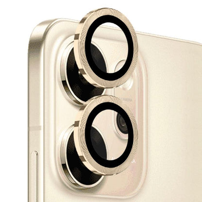 For OPPO Reno14 F 5G NORTHJO Camera Lens Protector CD Metal Ring Tempered Glass Film(Gold) - Reno14 F Tempered Glass by NORTHJO | Online Shopping UK | buy2fix