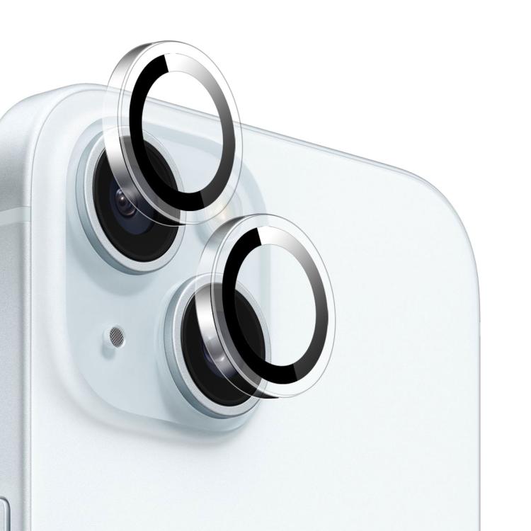 For iPhone 15 / 15 Plus NORTHJO Camera Lens Protector Clear Ring Tempered Glass Film(Clear) - iPhone 15 Plus Tempered Glass by NORTHJO | Online Shopping UK | buy2fix