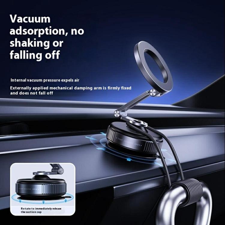 X54 Dashboard Windshield Suction Cup Mount Foldable Navigation Stand Magnetic Car Phone Holder - Universal Car Holders by buy2fix | Online Shopping UK | buy2fix
