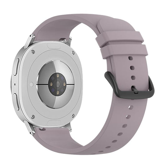 For Samsung Galaxy Watch8 / Watch8 Classic Round Tail Silicone Watch Band(Roland Purple) - Watch Bands by buy2fix | Online Shopping UK | buy2fix