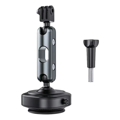 DJ-1  Car Mount Aluminum Alloy Action Camera Holder Electric Vacuum Suction Cup Bracket - Holder by buy2fix | Online Shopping UK | buy2fix