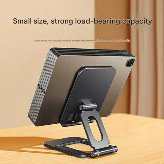 T2 Foldable Adjust Height Aluminum Alloy Desktop Phone Tablet Holder - Desktop Holder by buy2fix | Online Shopping UK | buy2fix