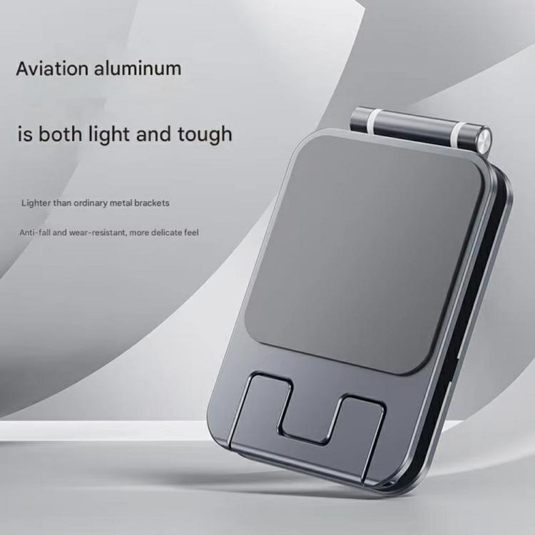 T2 Foldable Adjust Height Aluminum Alloy Desktop Phone Tablet Holder - Desktop Holder by buy2fix | Online Shopping UK | buy2fix