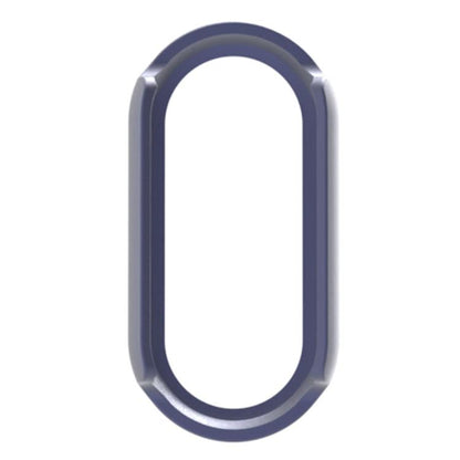 For Xiaomi Smart Band 10 / 10 NFC Half Coverage Hollow PC Watch Protective Cover(Midnight Blue) - Watch Cases by buy2fix | Online Shopping UK | buy2fix