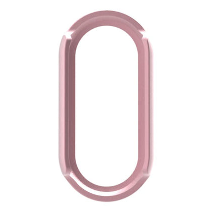 For Xiaomi Smart Band 10 / 10 NFC Half Coverage Hollow PC Watch Protective Cover(Rose Pink) - Watch Cases by buy2fix | Online Shopping UK | buy2fix