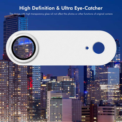 For iPhone 17 Air ENKAY CD Texture Aluminium Alloy Tempered Glass Lens Cover Film(Grey) - iPhone 17 Air Tempered Glass by ENKAY | Online Shopping UK | buy2fix