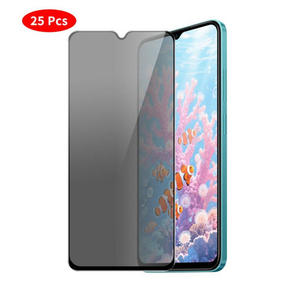 For Samsung Galaxy Xcover 7 JUNSUNMAY 25pcs Silk Print Full Coverage Privacy Tempered Glass Film - Galaxy Tempered Glass by JUNSUNMAY | Online Shopping UK | buy2fix