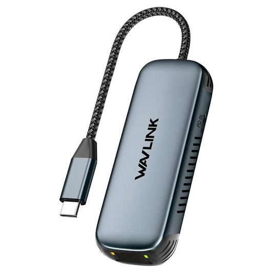 WAVLINK NWU330GD Support 95W PD Output USB-C to RJ45 2.5Gbps Network Converter - USB Network Adapter by WAVLINK | Online Shopping UK | buy2fix