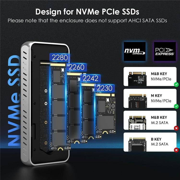 WAVLINK ST401C 40Gbps PCIe NVMe SSD - Card Adapter by WAVLINK | Online Shopping UK | buy2fix