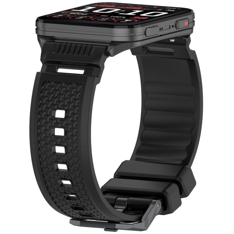 For Garmin Venu X1 Armor Silicone Watch Band(Black) - Watch Bands by buy2fix | Online Shopping UK | buy2fix
