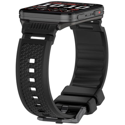 For Garmin Venu X1 Armor Silicone Watch Band(Black) - Watch Bands by buy2fix | Online Shopping UK | buy2fix