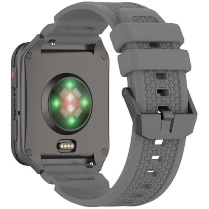 For Garmin Venu X1 Armor Silicone Watch Band(Dark Gray) - Watch Bands by buy2fix | Online Shopping UK | buy2fix