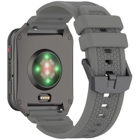 For Garmin Venu X1 Armor Silicone Watch Band(Dark Gray) - Watch Bands by buy2fix | Online Shopping UK | buy2fix