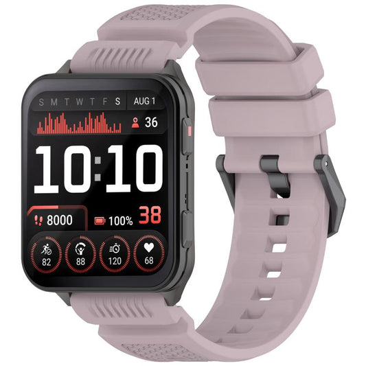 For Garmin Venu X1 Armor Silicone Watch Band(Roland Purple) - Watch Bands by buy2fix | Online Shopping UK | buy2fix