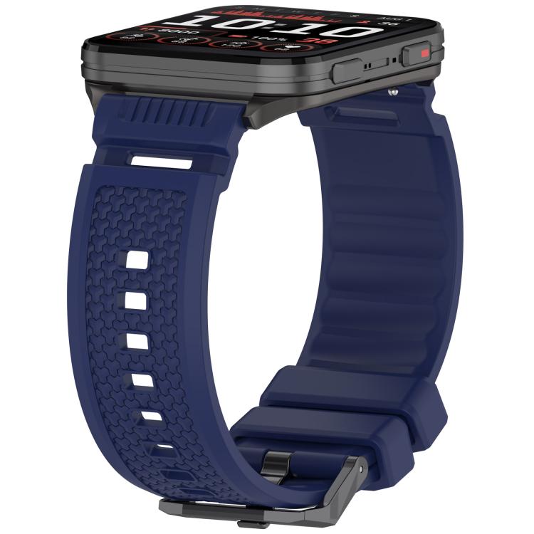 For Garmin Venu X1 Armor Silicone Watch Band(Dark Blue) - Watch Bands by buy2fix | Online Shopping UK | buy2fix