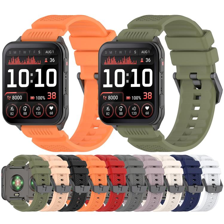 For Garmin Venu X1 Armor Silicone Watch Band(Starlight) - Watch Bands by buy2fix | Online Shopping UK | buy2fix